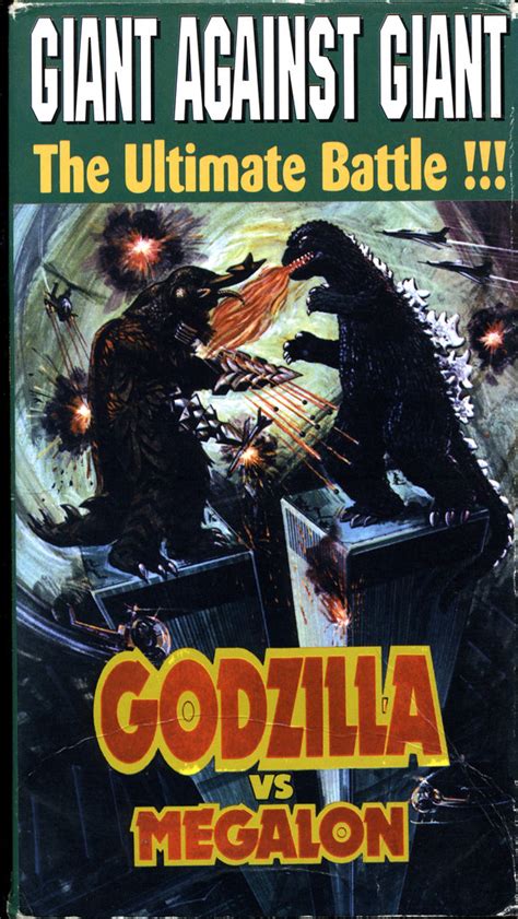 Godzilla vs Megalon (VHS Box Art) | monsterbrains.blogspot.c… | Flickr