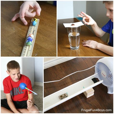 Physics Science Experiments for Elementary Aged Kids - Frugal Fun For ...