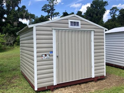 10x10 Shed - Central Florida Steel Buildings and Supply