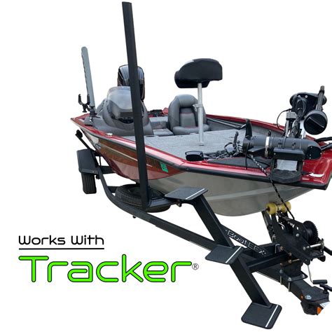 Bass Boat Trailer Steps by BoatEFX works with Tracker® | Best Boat ...