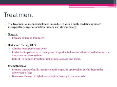 Pediatric medulloblastoma