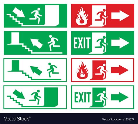 Emergency Exit Signs