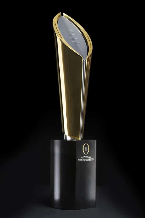 College Football Playoff Unveils National Championship Trophy