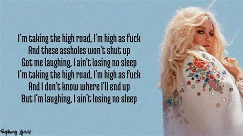 Kesha - High Road (Lyrics) Chords - Chordify