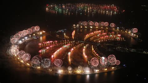 New Year's Eve: Dubai Puts On A Record-Setting Fireworks Show : The Two-Way : NPR