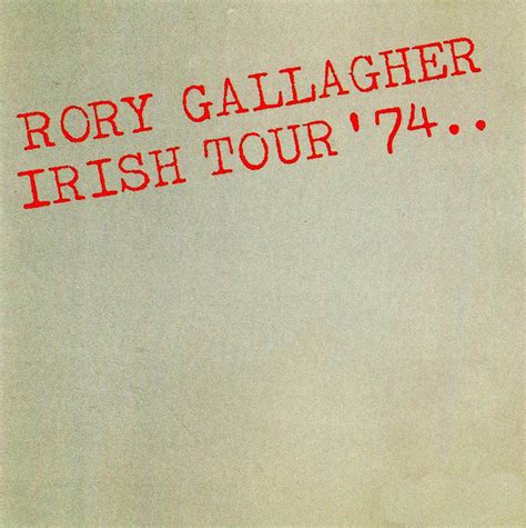 Rory Gallagher – Irish Tour '74 (1991, CD) - Discogs