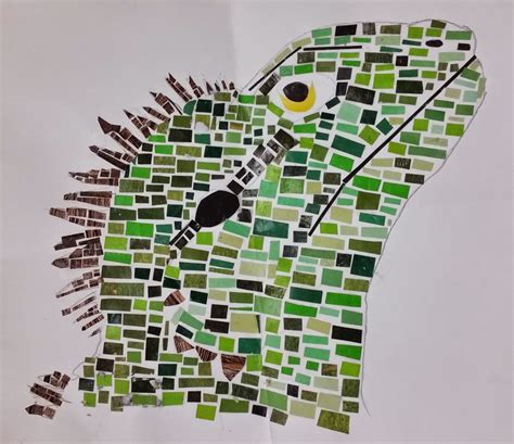 Jerdee's Art Classes: Animals in Art: Magazine Mosaics