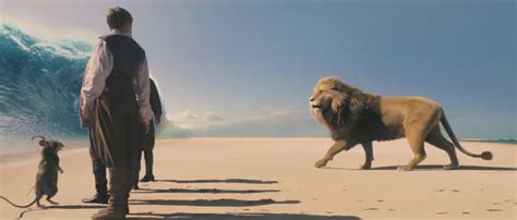 Aslan in The Voyage of the Dawn Treader - Narnia Fans