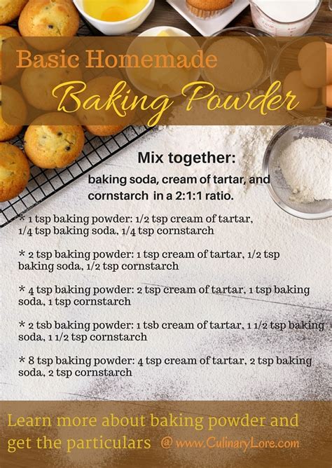 Homemade Baking Powder | CulinaryLore