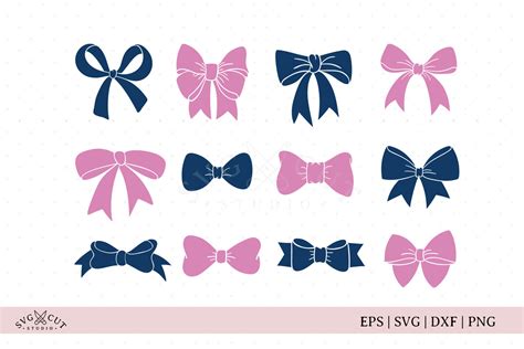 Bow SVG Cut Files By SVG Cut Studio | TheHungryJPEG