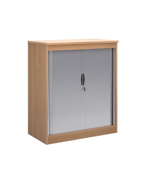 System Horizontal Tambour Door Cupboard ST12 | 121 Office Furniture