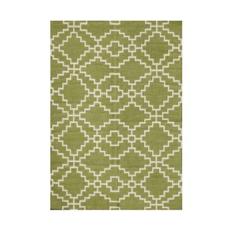 Lime Green 8 ft. x 10 ft. Handmade Area Rug-90075-8x10 - The Home Depot