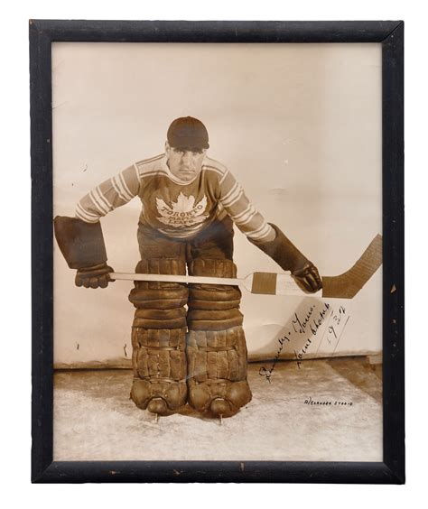 Lorne Chabot - Toronto Maple Leafs - Stanley Cup Champions 1932 ...