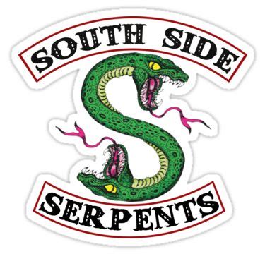 South Side Serpents - Logo Patch Sticker by justonedesign | Serpent ...