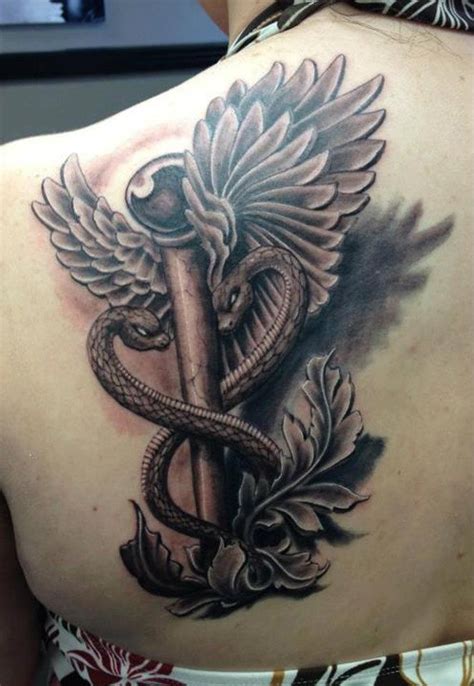 Caduceus Tattoos Designs, Ideas and Meaning - Tattoos For You