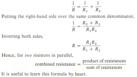 Resistors in parallel formula - phototiklo