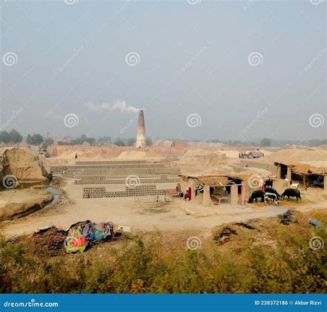 Village Life Sindh Pakistan Editorial Photo - Image of landscape ...