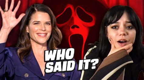 SCREAM (2022) Cast Plays WHO SAID IT? - GameSpot