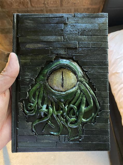 [OC] Pact of the Tome: Book of Shadows prop that I made for myself! : r/DnD