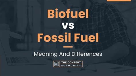 Biofuel vs Fossil Fuel: Meaning And Differences