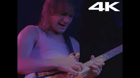 Eddie Van Halen | Eruption solo 1986 | 4k 60fps - YouTube