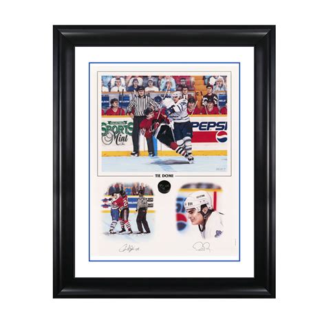 Tie Domi – Signed Toronto Maple Leafs Limited Edition Print | Heritage Hockey™