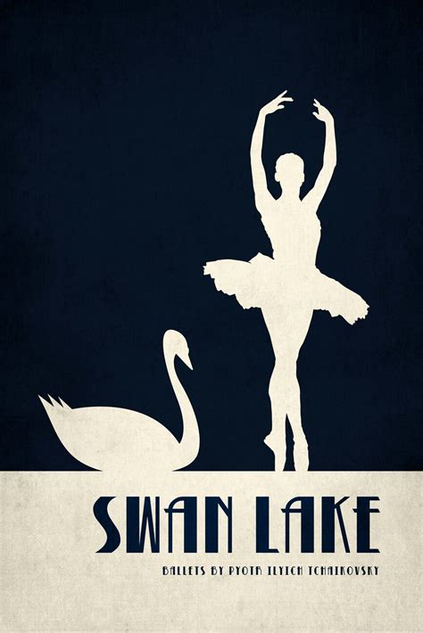 Láminas decorativas para enmarcar | Swan Lake | Posters.es