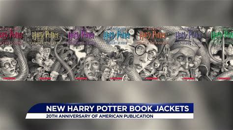 Harry Potter books getting a new look for 20th anniversary