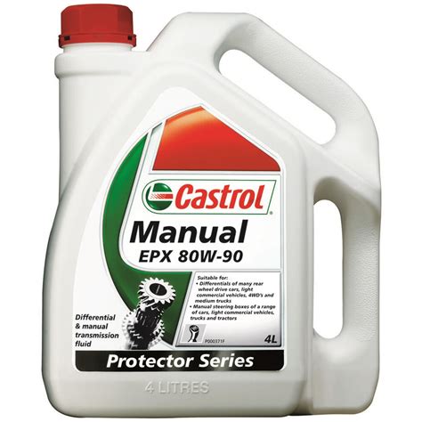 Castrol EPX Differential & Manual Transmission Fluid - 80W-90, 4 Litre ...