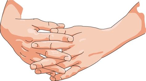 Clasped Hands Drawing at GetDrawings | Free download