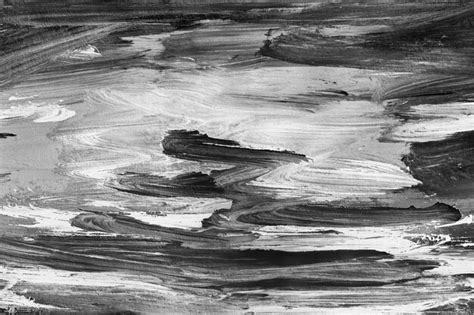 Premium Photo | Black and white abstract acrylic painting as a ...