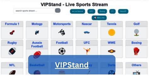 VIPStand – A Gateway to Live Sports Excitement!