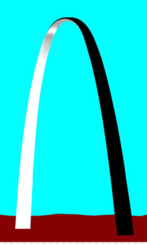 Free St. Louis Arch Silhouette, Download Free St. Louis Arch Silhouette ...