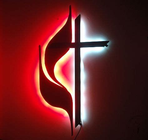 lighted led cross in red and white led,this lighted cross is beautiful #ledcross #cross #cross ...