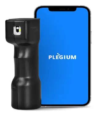 Plegium PL-SPS-BL Smart Pepper Spray User Manual