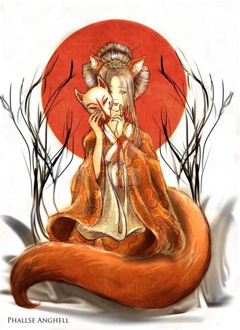 Kitsune by PhallseAnghell on DeviantArt