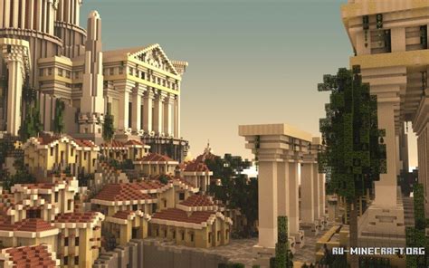 Скачать Athos - An Ancient Greek City для Minecraft