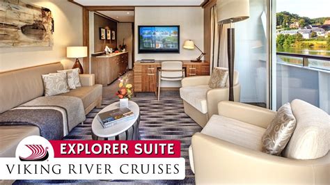 Viking River Cruises | Explorer Suite Full Walkthrough Tour & Review 4K | Viking Longship - YouTube