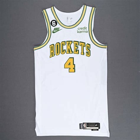 Jalen Green - Houston Rockets - Game-Worn Classic Edition Jersey - Worn ...