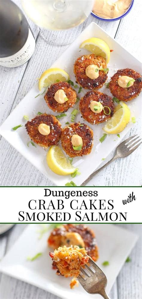 Easy Smoked Salmon and Dungeness Crab Cake Recipe