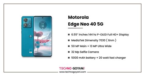 Motorola Edge Neo 40 5G Price, Full Specifications & Release Date ...