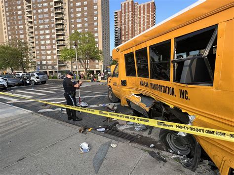 Special needs student among 2 critically injured in NYC school bus crash