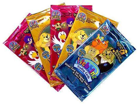 Webkinz Trading Cards Series 3 Booster Pack 5 Cards 1 Feature Card Ganz - ToyWiz