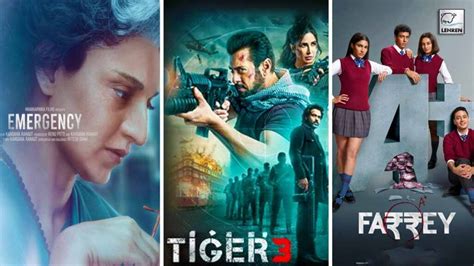 Films Releasing In November 2023: Tiger 3, Emergency & More