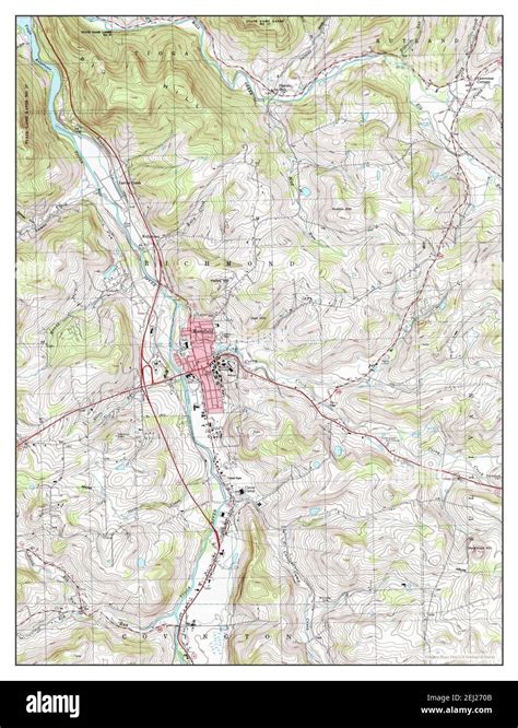 Mansfield pennsylvania map Cut Out Stock Images & Pictures - Alamy