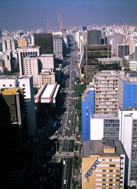 Paulista Avenue Sao Paulo Brazil Photos - Flags, Maps, Economy, Geography, Climate, Natural ...