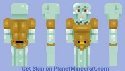 Handsome Squidward Minecraft Skin