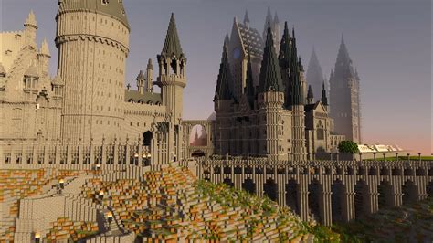 The wizarding world of harry potter minecraft map - dreammasa