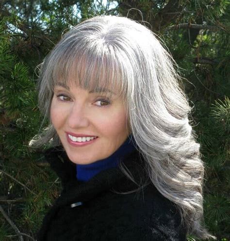 50 Beautiful Gray Hairstyles for Women Over 50