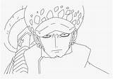 One Piece Coloring Pages Law sketch template
